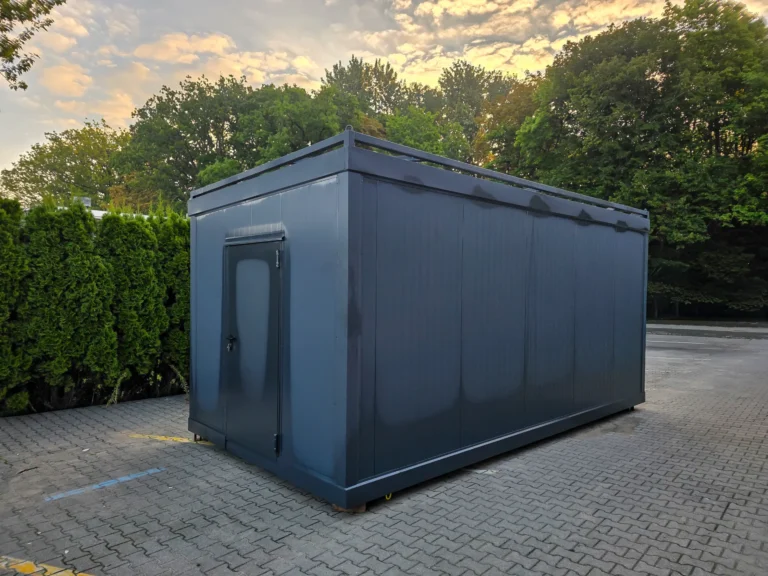 kontener z płyty warstwowej - boxtainer - producent kontenerów - standardowy kontener - prosty pawilon - tani kontener (37)