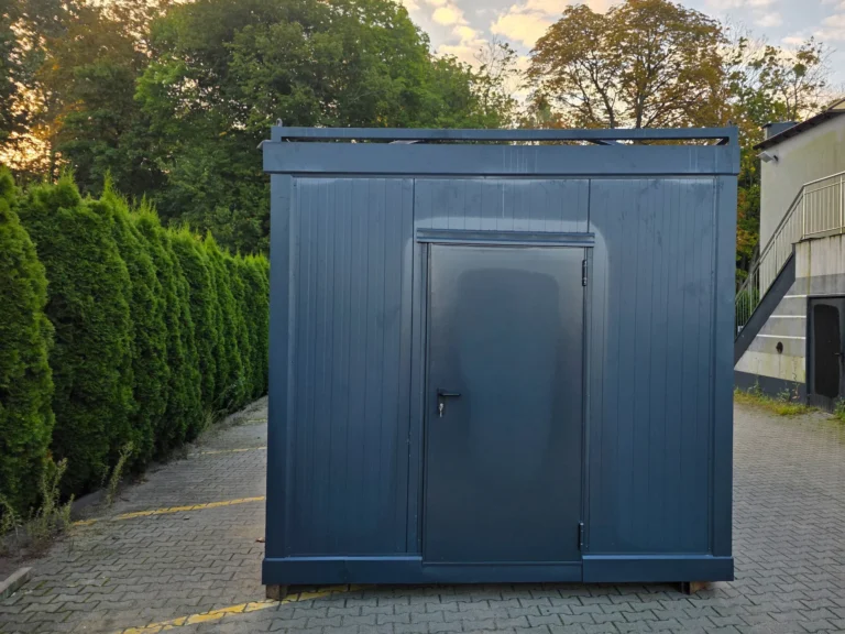 kontener z płyty warstwowej - boxtainer - producent kontenerów - standardowy kontener - prosty pawilon - tani kontener (38)