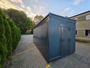 kontener z płyty warstwowej - boxtainer - producent kontenerów - standardowy kontener - prosty pawilon - tani kontener (39)