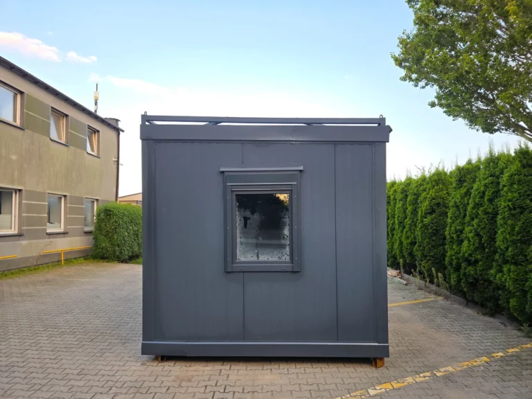 kontener z płyty warstwowej - boxtainer - producent kontenerów - standardowy kontener - prosty pawilon - tani kontener (41)