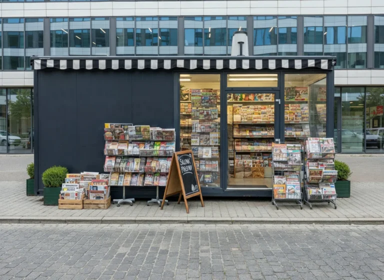 boxtainer - kontener usługowy - pawilony usługowe